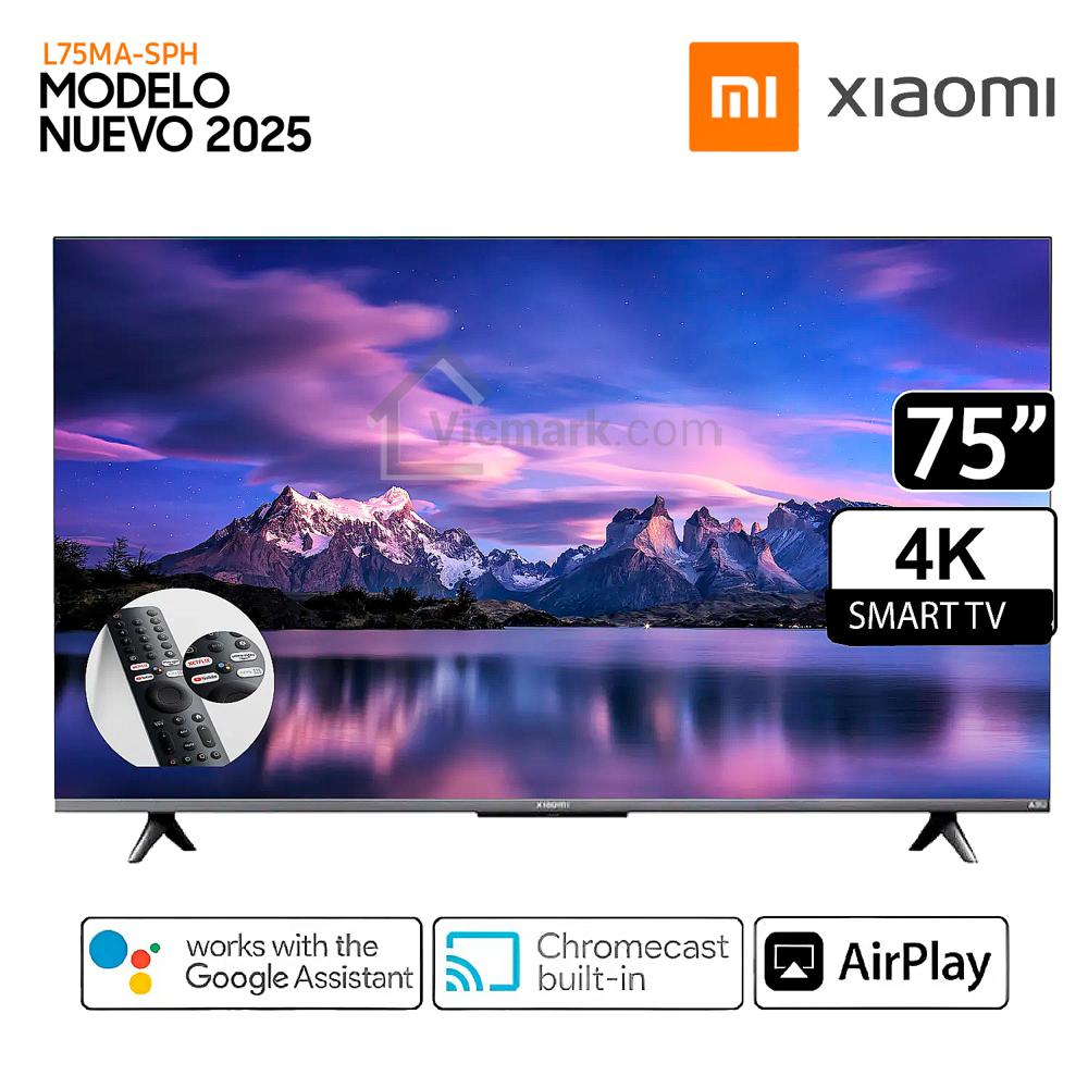 Televisor Xiaomi QLED 75 Pulg Smart TV Ultra HD 4K A PRO 2025 L75MA-SPH