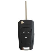 Llave Flip con control remoto de 03 Botones para Chevrolet