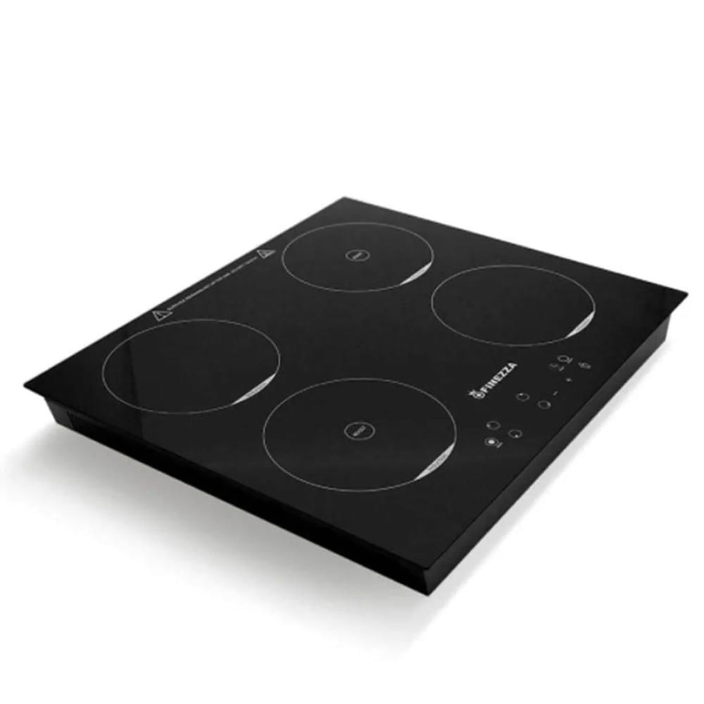 Cocina de induccion FINEZZA FZ-318IN4 de 4 hornillas - Negro