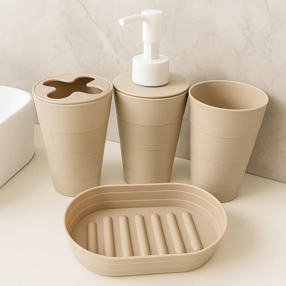 Set de baño 4 piezas