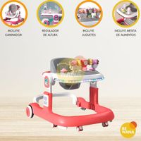 Andador Caminador Con Luz «WALKER» pink