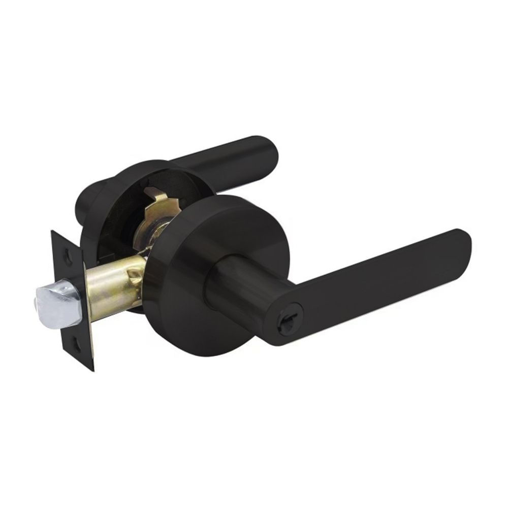 Manija de Dormitorio Circular Werken Negro Mate