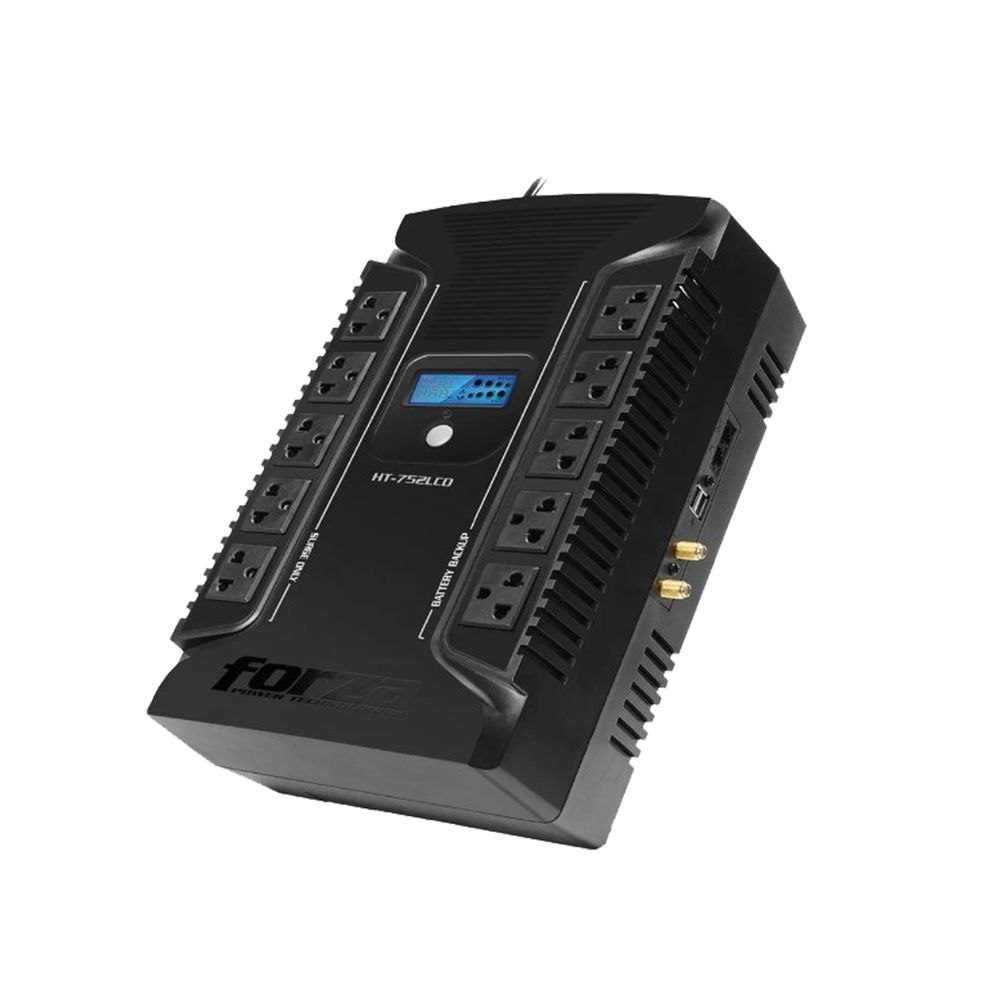 Forza Ups HT-752LCD 750va 450w 10 Tomas Universal 2 Usb Forza Ups HT-752LCD 750va 450w 10 Tomas Universal 2 Usb