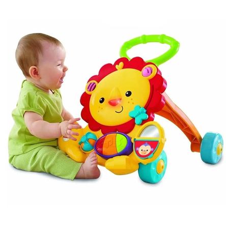 Leon Musical Andador Caminador S918 Amarillo