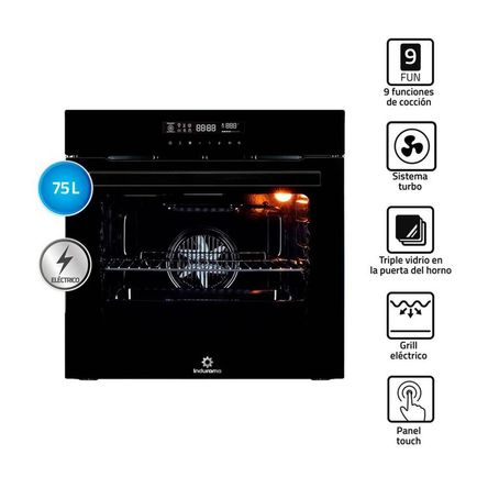 Horno Electrico Empotrable 75L Indurama HEI-75V2NET Horno Electrico Empotrable 75L Indurama HEI-75V2NET