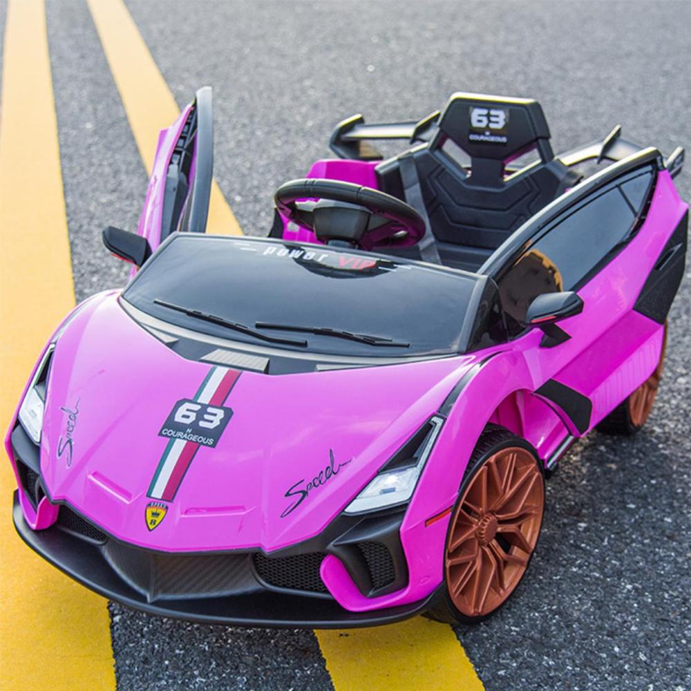 Carro Electrico para Niñas XGZ7188L con Parlante Bluetooth y Control Remoto