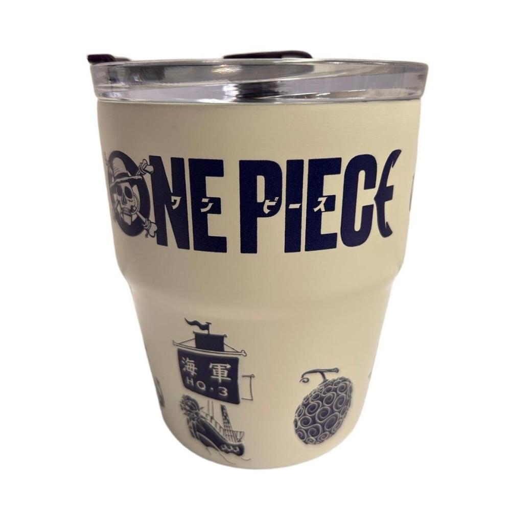 Mug vaso con cañita One Piece Chibi 480 ml