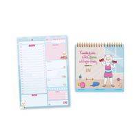 Pack Ingenial Llami dreamy. Organizador mensual y planner diario