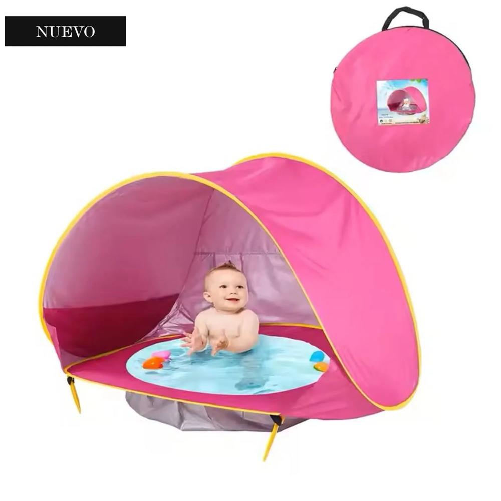 Carpa para Bebes Con Piscina Fucsia