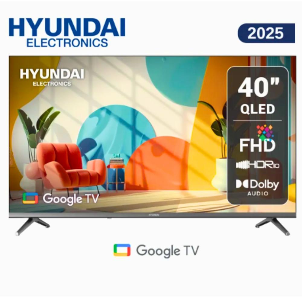 Televisor Hyundai 40 QLED FHD  Google Tv HYLED4029QG