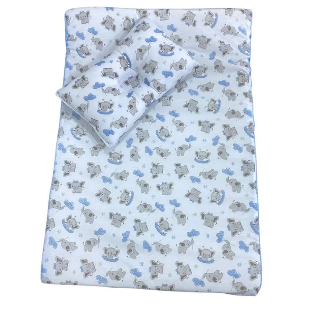 Almohada Cojin Antireflujo Bebe Con Forro Y Almohada 61x45x10cm