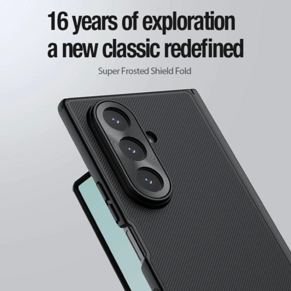 Case Nillkin Frosted shield fold para ZFold 7 Negro