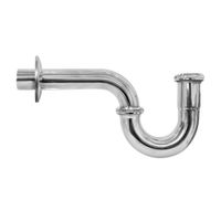 Trampa P 1 1/4"" x 17cm Acero inoxidable conector Metusa