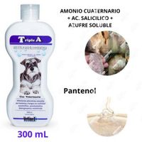 SHAMPOO VETLINEX MEDICADO PARA PERROS TRIPLE A X 300 ML