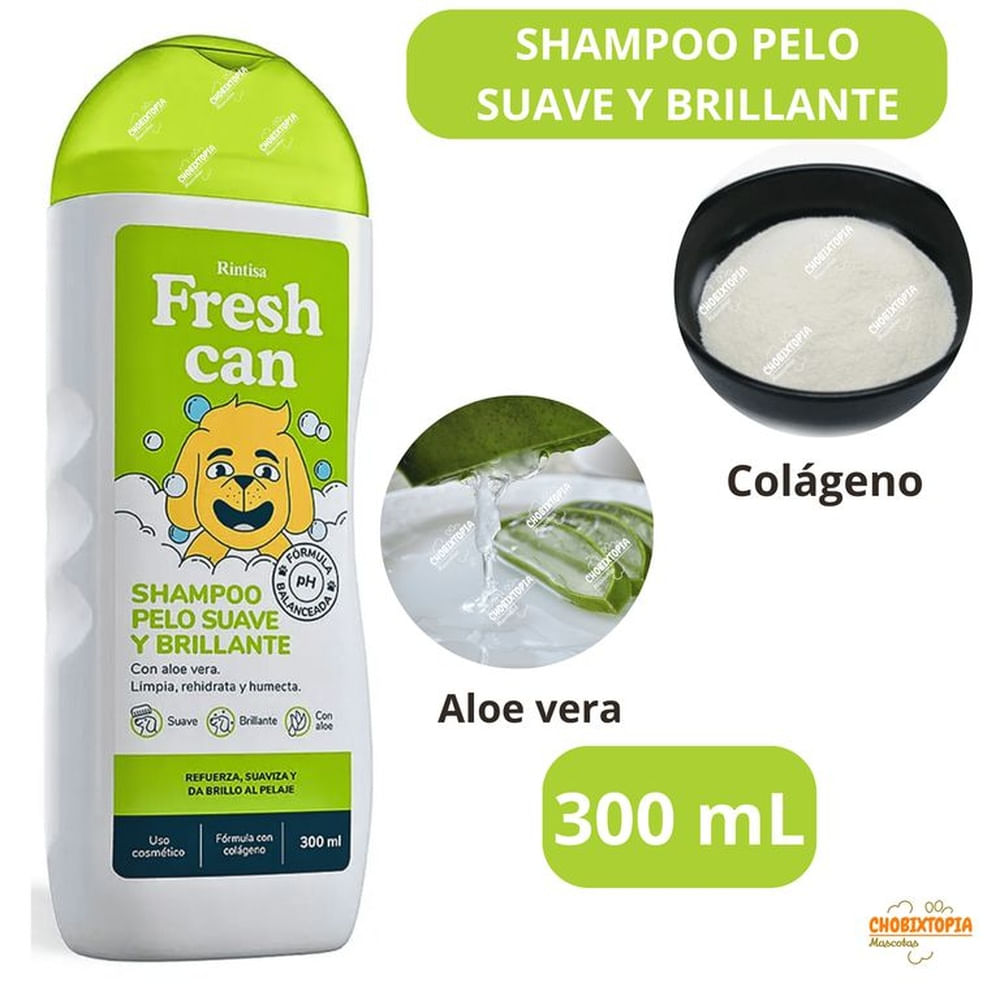 SHAMPOO FRESH CAN PELO SUAVE Y BRILLANTE 300ML