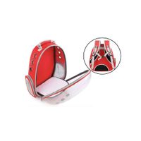Mochila para Gatos Bolsa Portátil para Mascotas Rojo