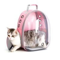 Mochilas Transportadoras de Viaje Jaula de Cápsulas Espaciales Rosado
