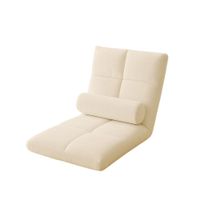 Silla Espaldar Plegable Reclinable Blanco