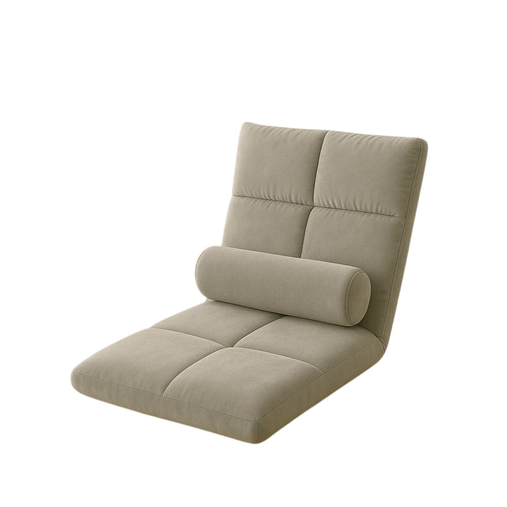 Silla Espaldar Plegable Reclinable Gris