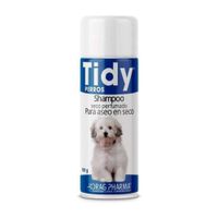 SHAMPOO SECO PERFUMADO ""TIDY"" PARA PERROS 100 g.