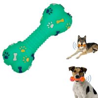 Juguete para Mascota Hueso De Plastico Verde
