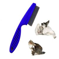 PEINE ANTIGARRAPATAS PIOJOS Y PULGAS MASCOTAS AZUL