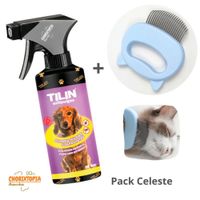 ANTIPULGAS ""TILIN"" FRASCO x 180 Ml + CEPILLO CELESTE