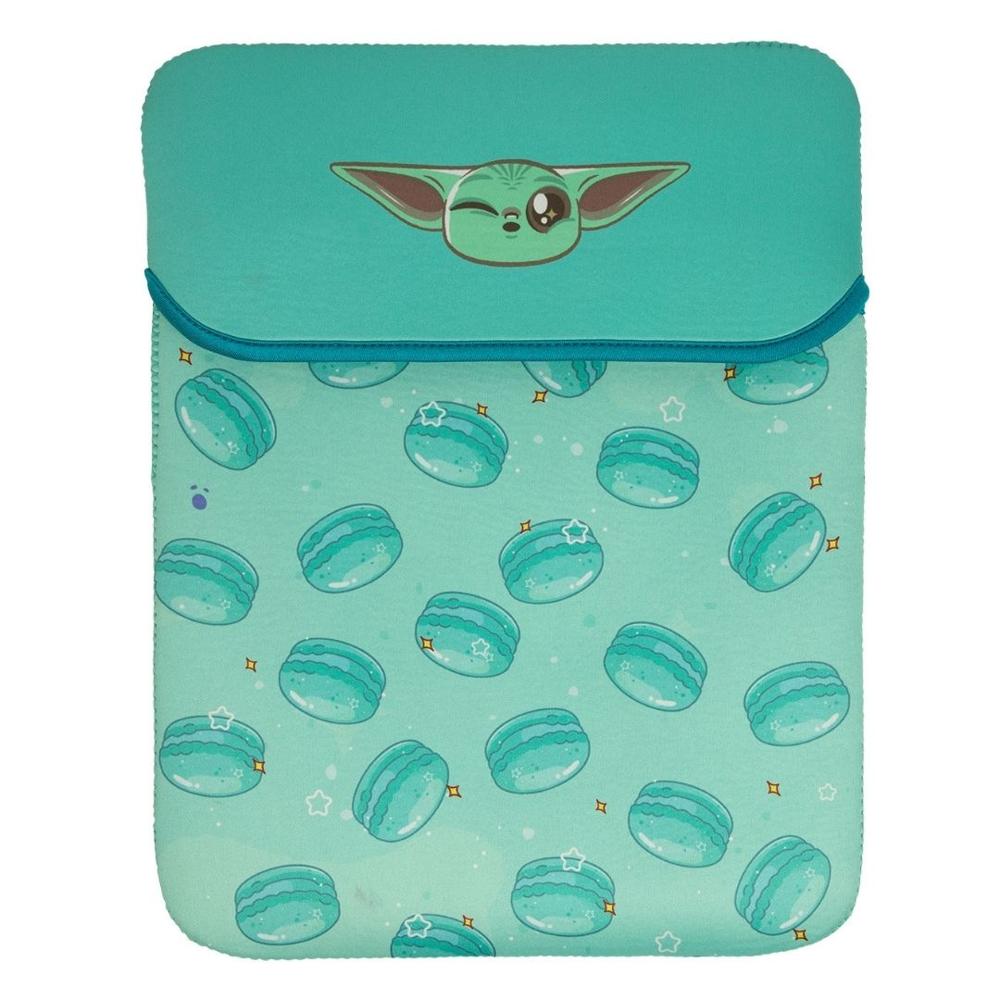Funda para Laptop Reversible Star Wars Baby Yoda Neopreno 15 - 16 pulgadas