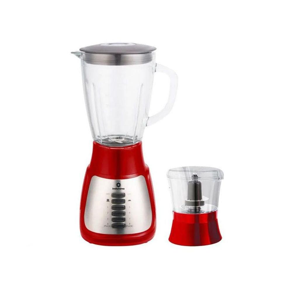 Licuadora Indurama LI-CRBR 8 Velocidades 1.5Lts Rojo