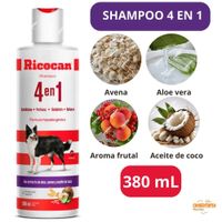 SHAMPOO RICOCAN ADULTO 4 en 1 - 380 ML