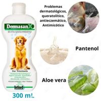 SHAMPOO VETLINEX MEDICADO PARA PERROS DERMASAN X 300 ML