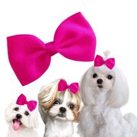 MOÑO PARA MASCOTAS FUCSIA - GRANDE