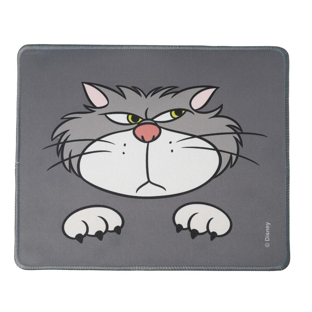 Mouse Pad Desk Gato Lucifer Disney Neopreno Antideslizante 24x20 CM
