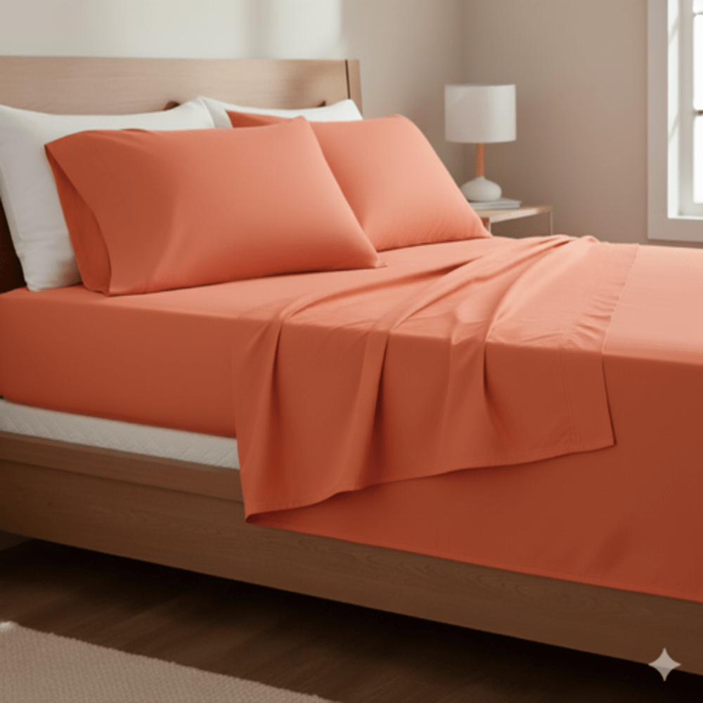 Juego de Sábanas Terracota Free Home Algodón 132 Hilos 2 Plazas Juego de Sábanas Algodón 132 Hilos Terracota 2 Plazas Juego de Sábanas Terracota Free Home Algodón 132 Hilos 2 Plazas Juego de Sábanas Algodón 132 Hilos Terracota 2 Plazas