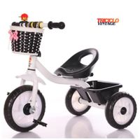 Triciclo Para Niños Vintage Flex Blanco