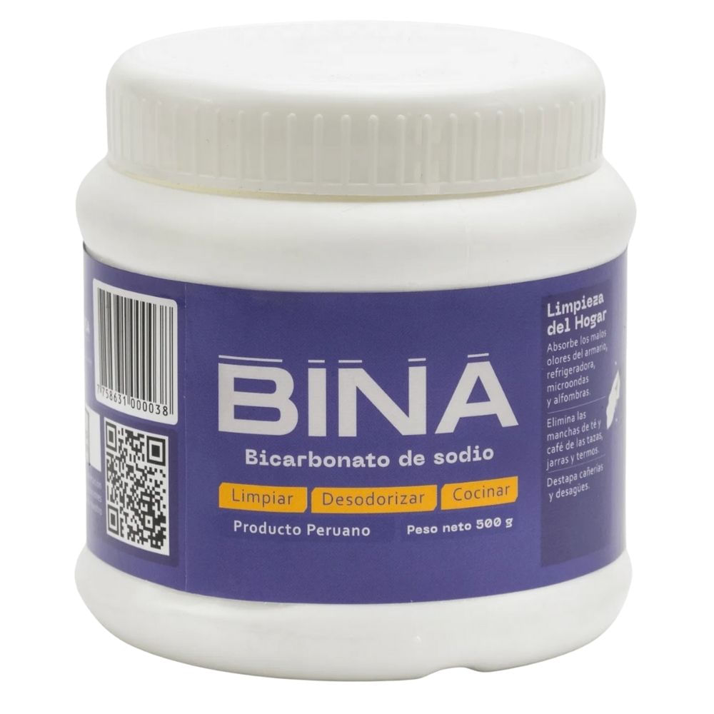 Bicarbonato de Sodio 500GR BINA