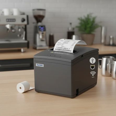 Impresora Ticketera Térmica Escritorio XPRINTER tickets 80mm USB LAN WIFI E260L