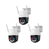 Kit de 3 Cámara seguridad Domo IMOU Cruiser SC 3K 5MP 360 Exterior