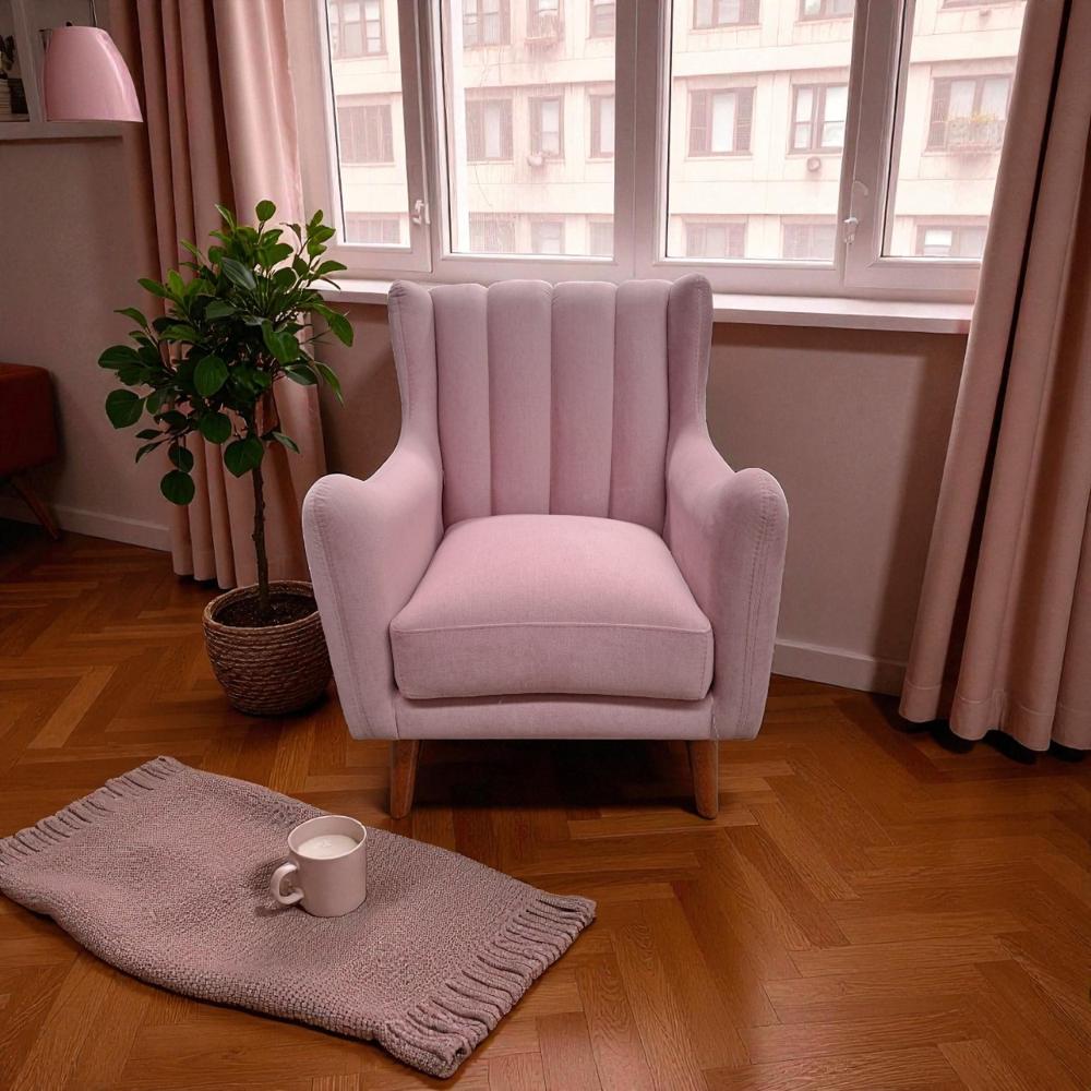 BUTACA LINEA UNO VINTANGE II ROSA