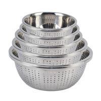 Escurridores de Acero Inoxidable para Cocina x5