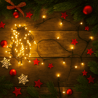 Luces de Navidad 180 LEDS con musica 18m Orange