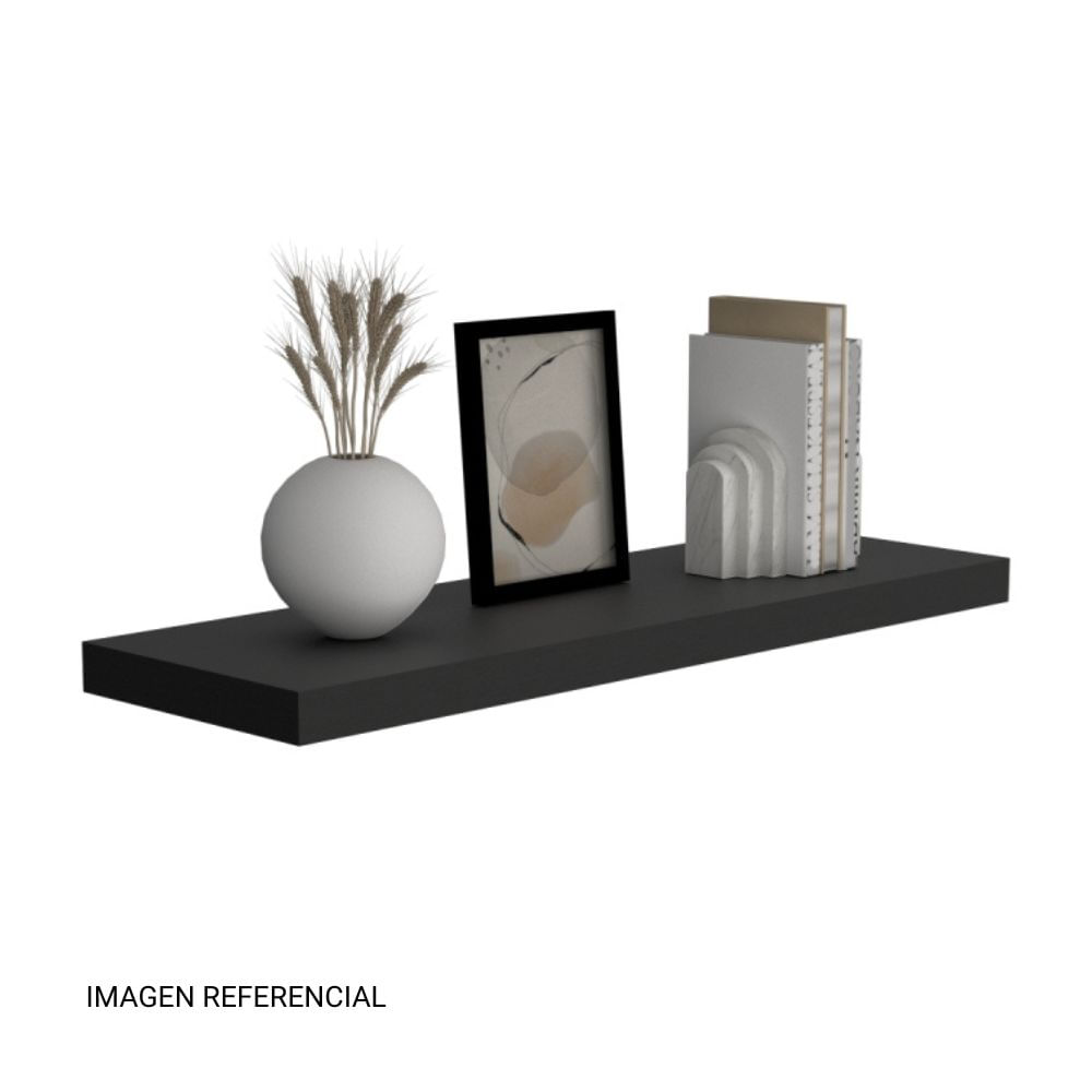 Repisa Flotante Maca 80x25x3.8cm Wengue Tuhome