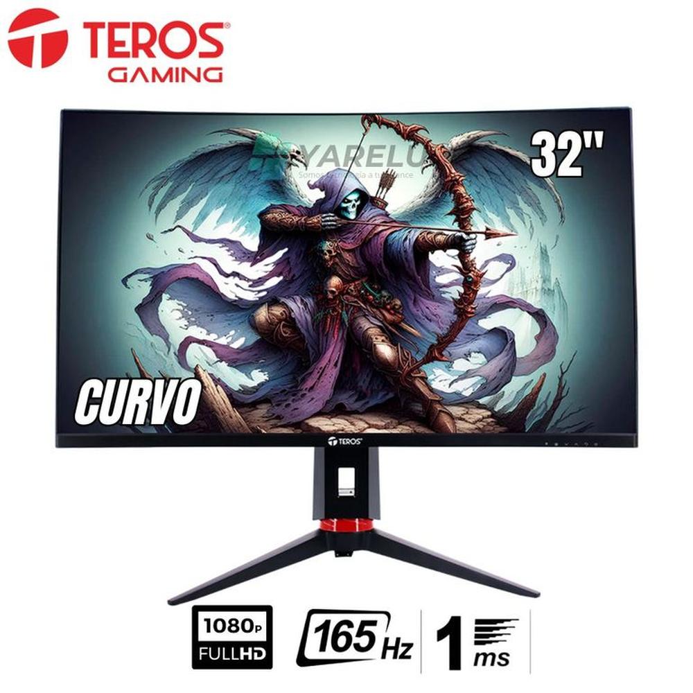 Monitor curvo Teros TE-3215G 32 VA 165hz Full HD HDMIDP PIVOT