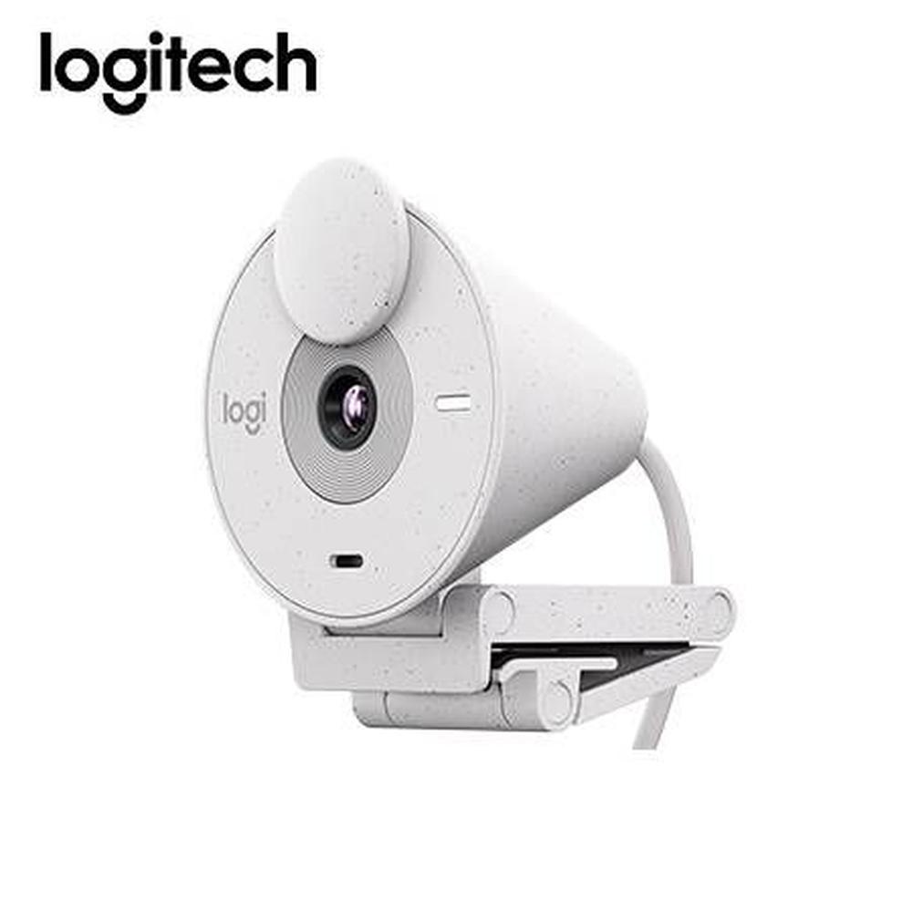 CAMARA LOGITECH BRIO 300 FHD 1080P USB-C blanco
