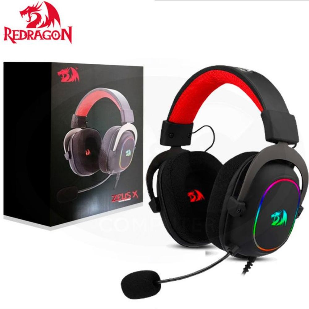 Audífonos Gamer Redragon Zeus X H510-RGB 7.1 Virtual