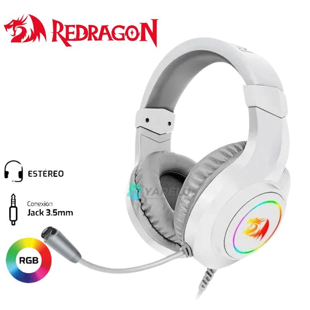Audífonos Redragon HYLAS H260W-RGB WHITE