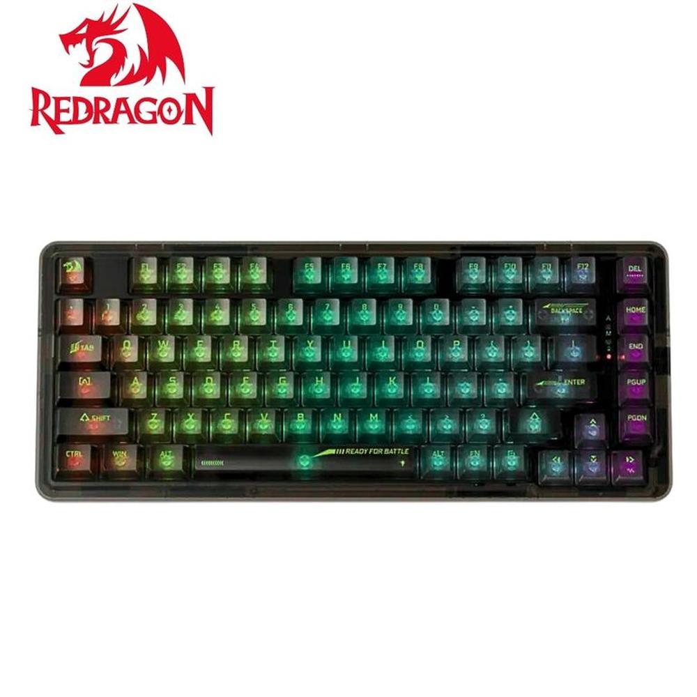 Teclado Redragon ELF PRO Black K649CTB RGB-PRO Wireless English