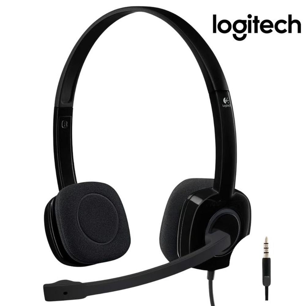 AUDIFONO CMICROF LOGITECH H151 STEREO BLACK 981-000587