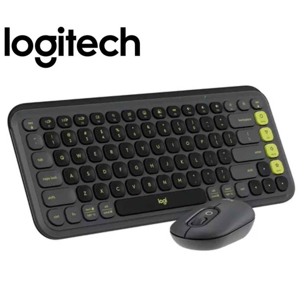 TECLADO + MOUSE POP ICON BLUETOOTHINALAMBRICO SP COPILOT GRAPHITE