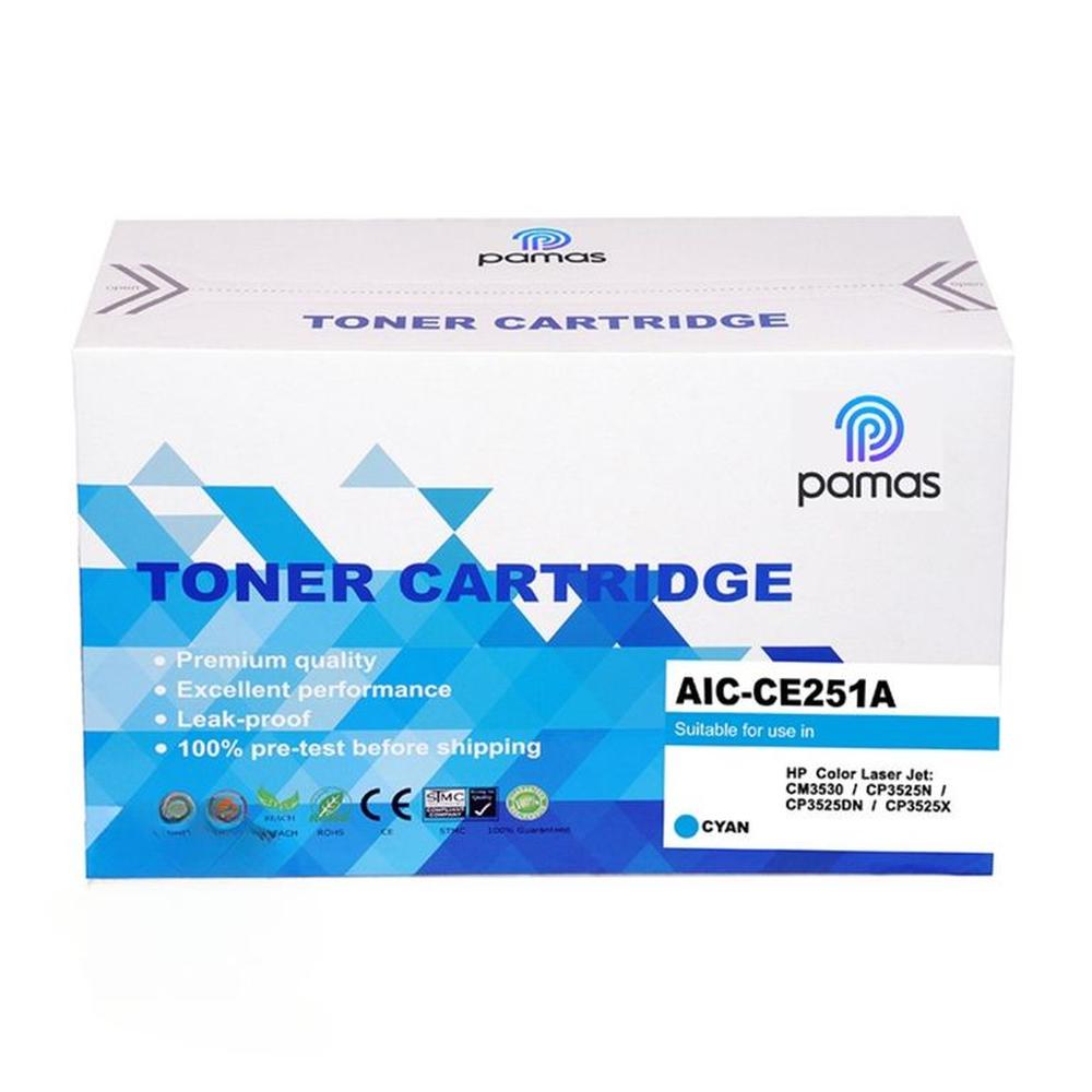 Toner PAMAS Compatible HP504A CE251A  Cyan
